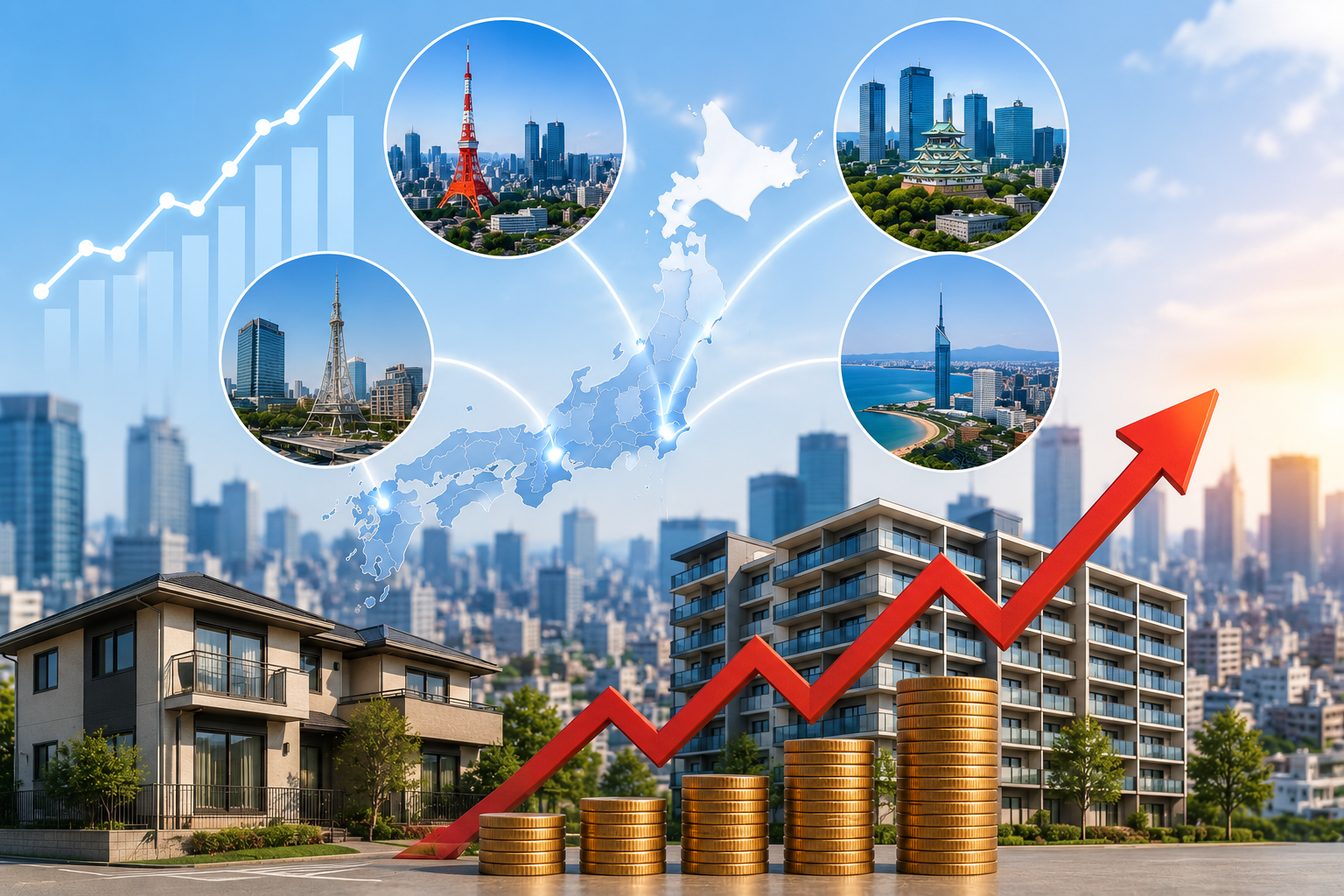 Tokyo, Osaka, Nagoya, Fukuoka Housing Prices in 2026: How Much Longer Will They Keep Rising?